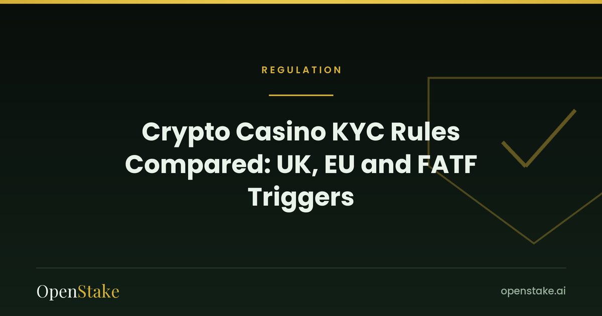 KYC and AML at Crypto Casinos: A Compliance Explainer