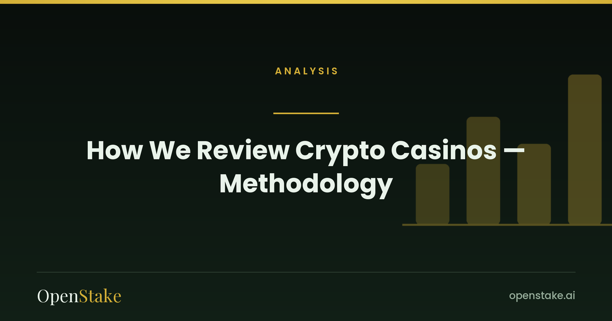 How We Review Crypto Casinos — Methodology