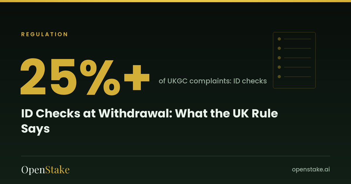 ID Checks at Withdrawal: What the UK Rule Says